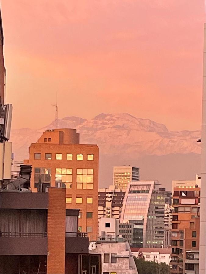 Apartament Condo Amueblado, Encomenderos 200 El Golf, Las Condes Santiago Con Vista Al Costanera Center Экстерьер фото