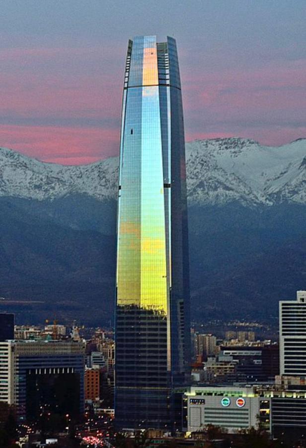 Apartament Condo Amueblado, Encomenderos 200 El Golf, Las Condes Santiago Con Vista Al Costanera Center Экстерьер фото