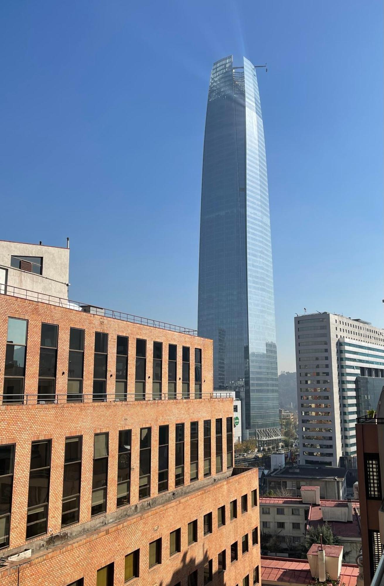 Apartament Condo Amueblado, Encomenderos 200 El Golf, Las Condes Santiago Con Vista Al Costanera Center Экстерьер фото